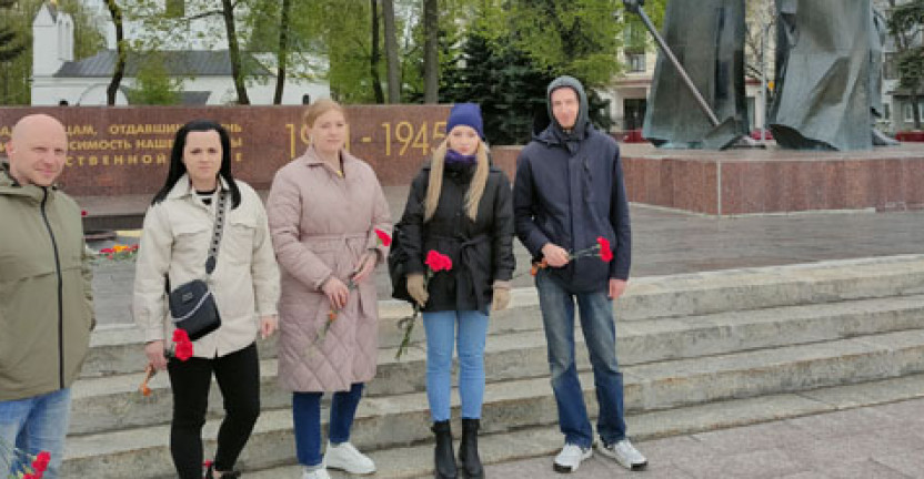 Представители Молодежного Совета Владимирстата  почтили память героев Великой Отечественной войны
